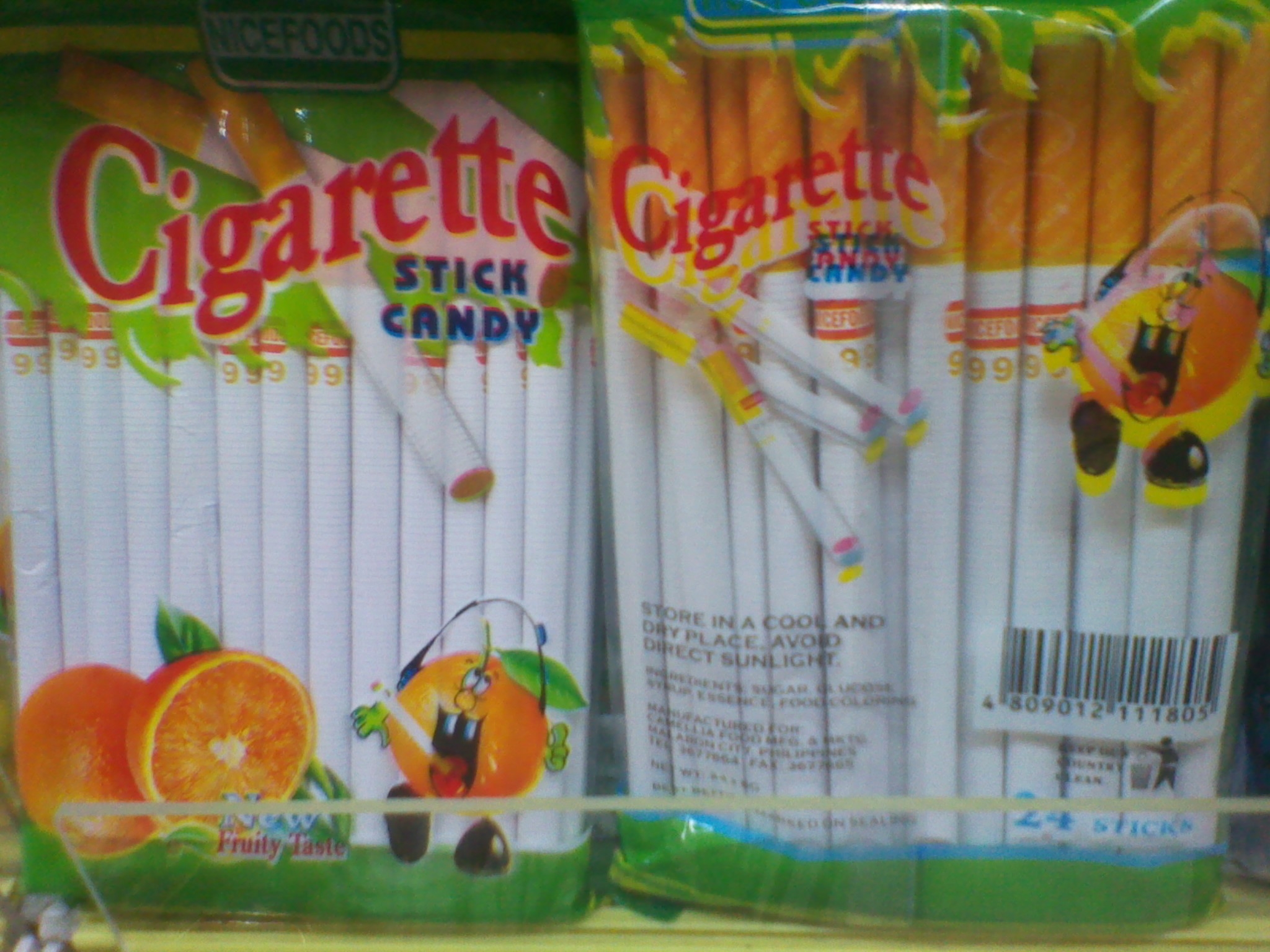 SMOKING CANDY CIGARETTES